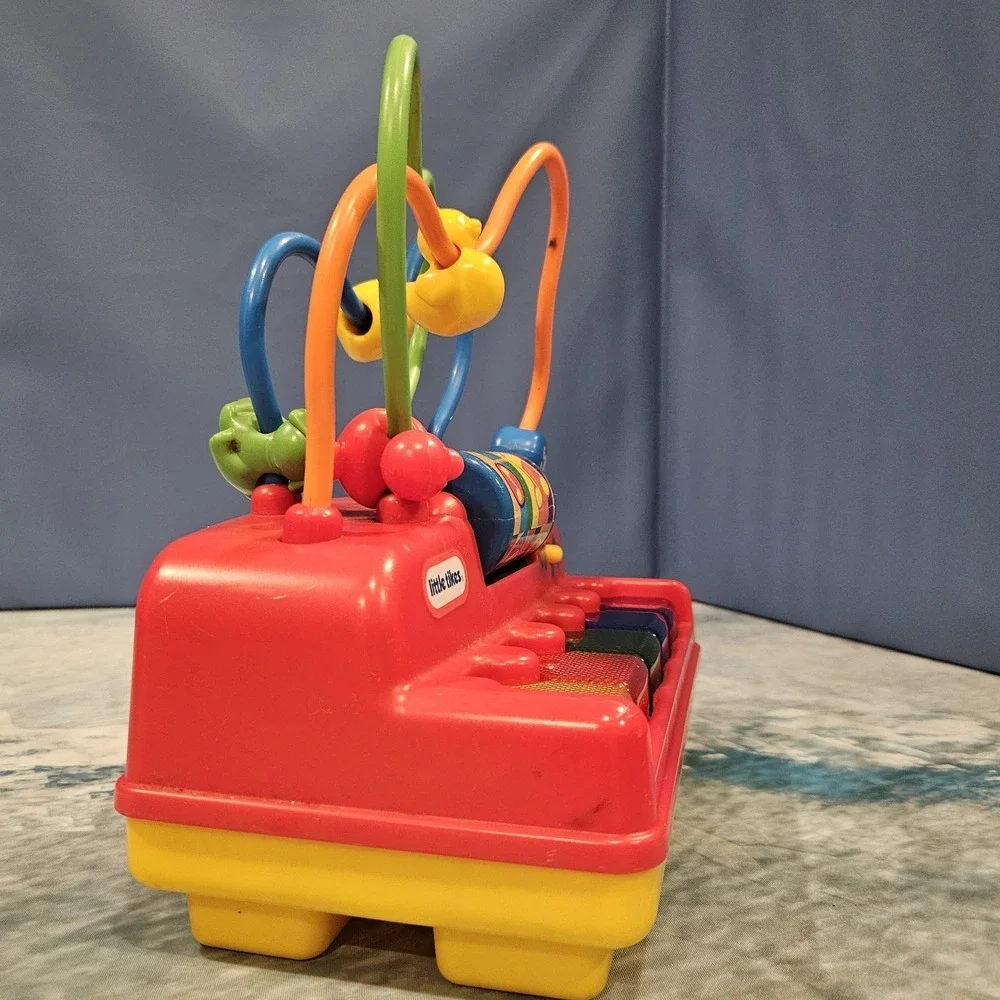 Little‎ Tikes Melody Beads Piano Activity Toy Lights Sounds Tested Working